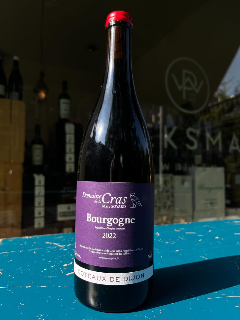 Coteaux de Dijon Bourgogne rouge 2022 - Domaine de la Cras