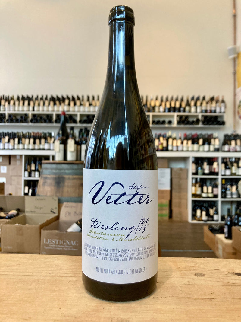 Franconie "Riesling Steinterrassen" 2018 - Stefan Vetter